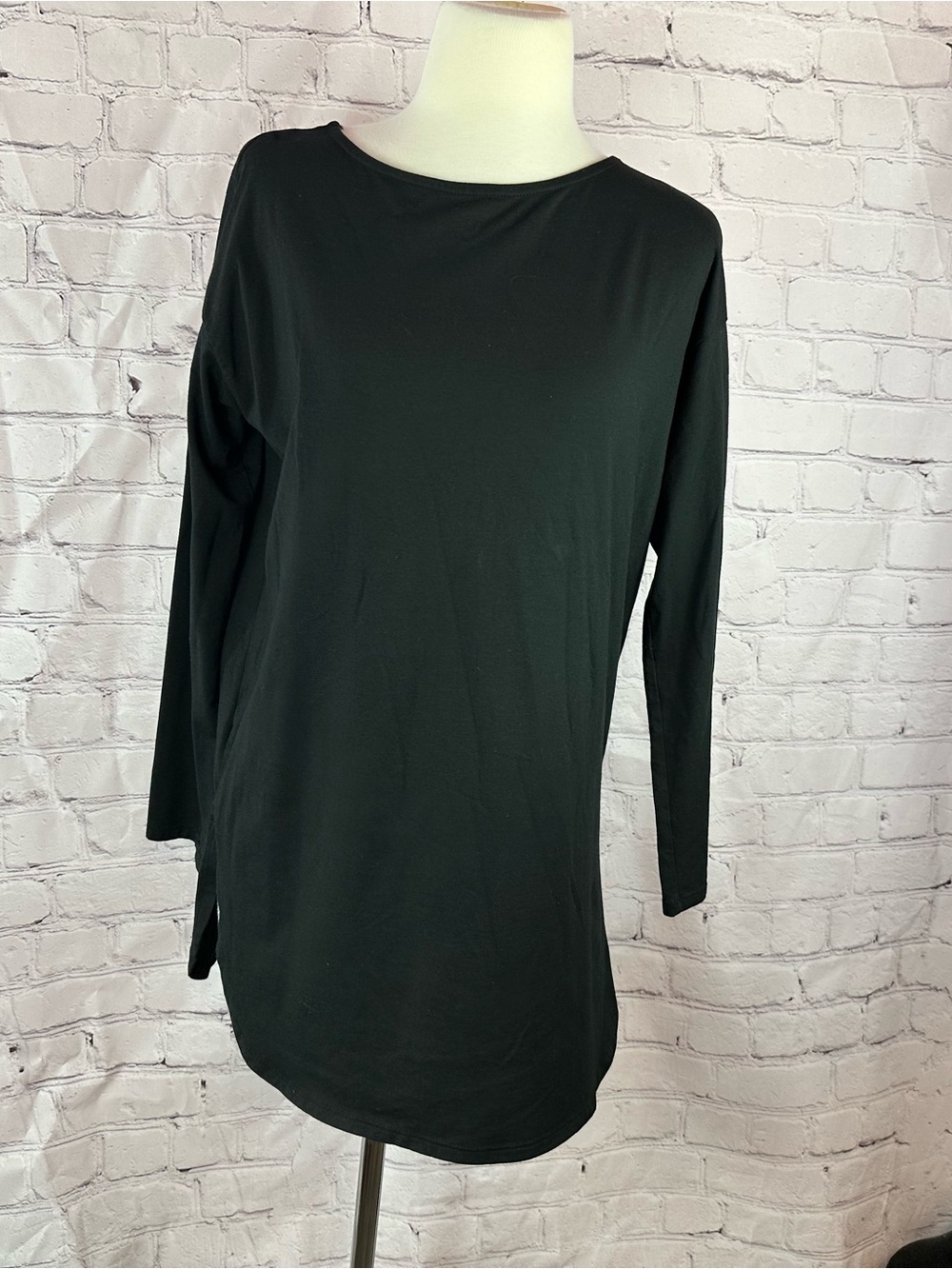 J. Jill luxe suprima Tunic Top women XS minimalist layering business casual